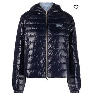 Duvetica quilted puffer jacket- woman’s medium Pure/ goose down Luxury Ski coat